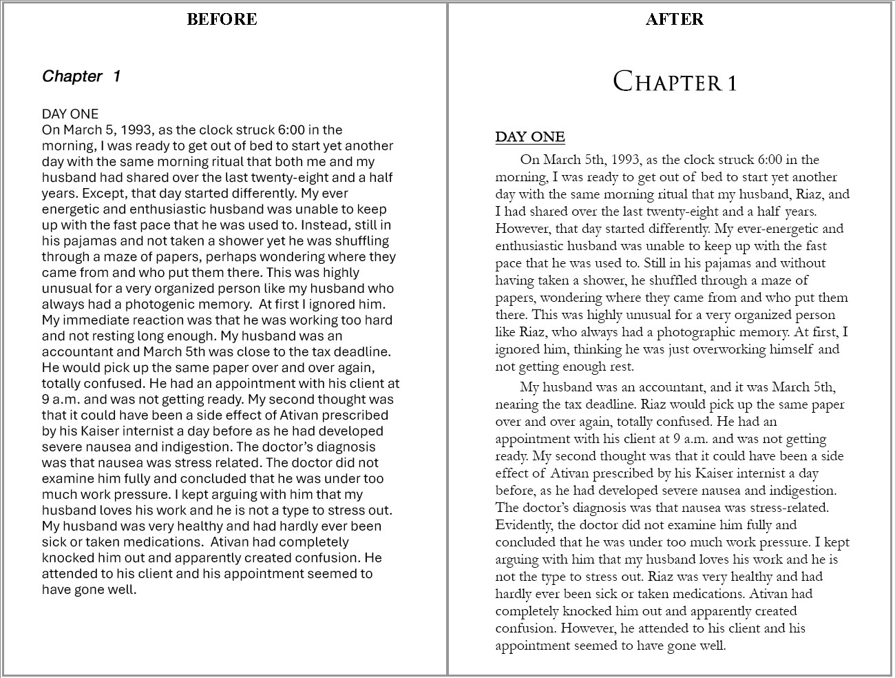 Editing Formatting Proofreading 4